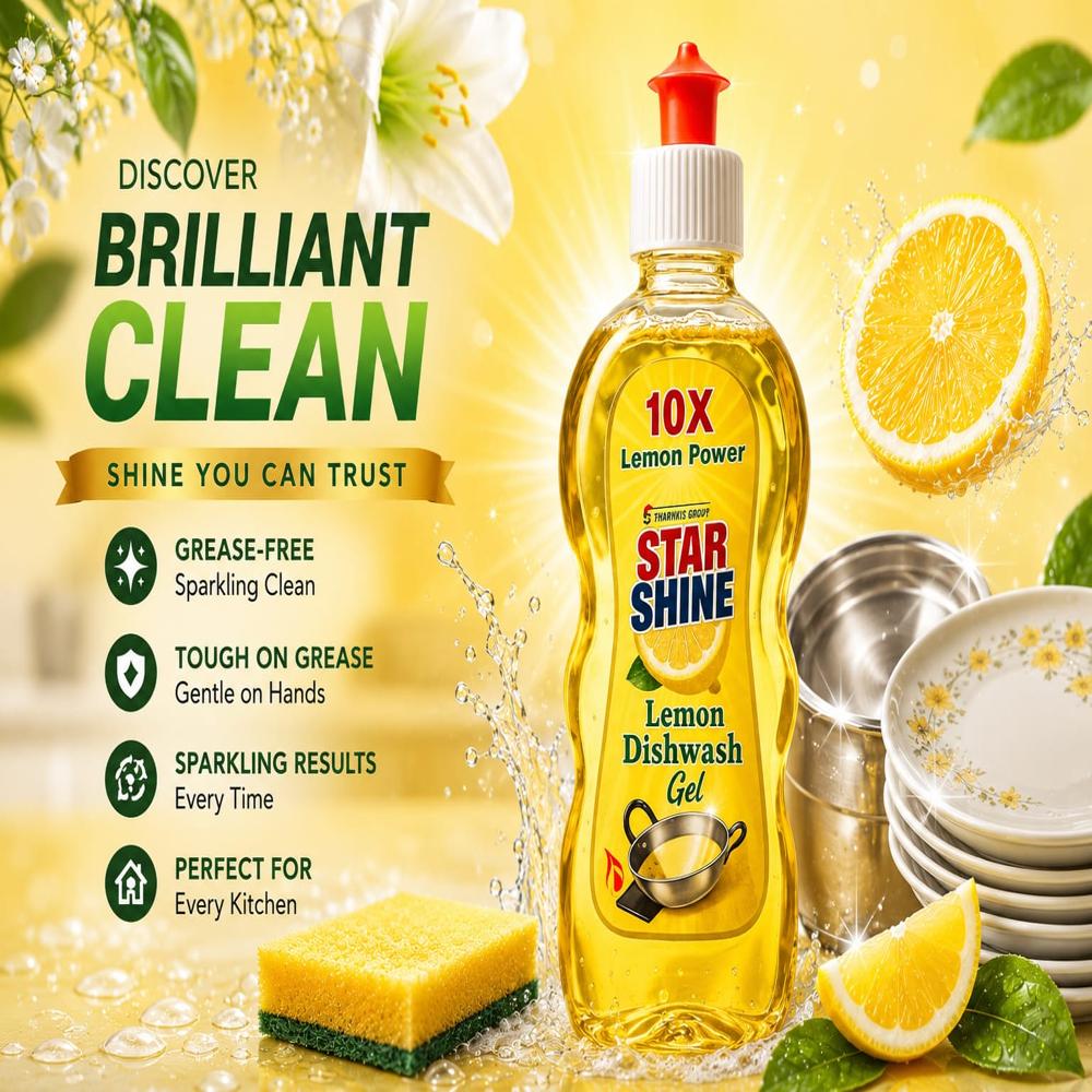 Lemon Dishwash Gel - Application: Cleaning