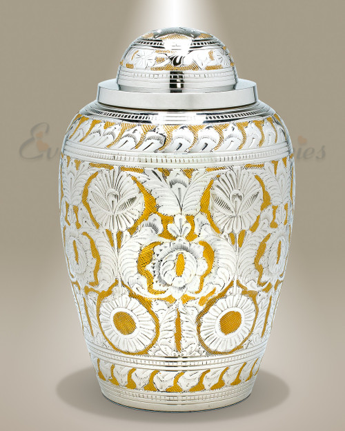 Trendy Keepsake & Urns for Pet Ashes Metal Cremation