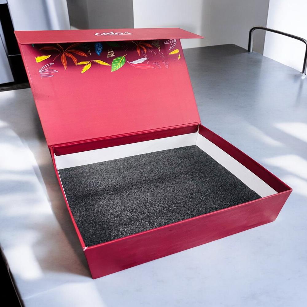 3 Flap Rigid Box with Foam Insert