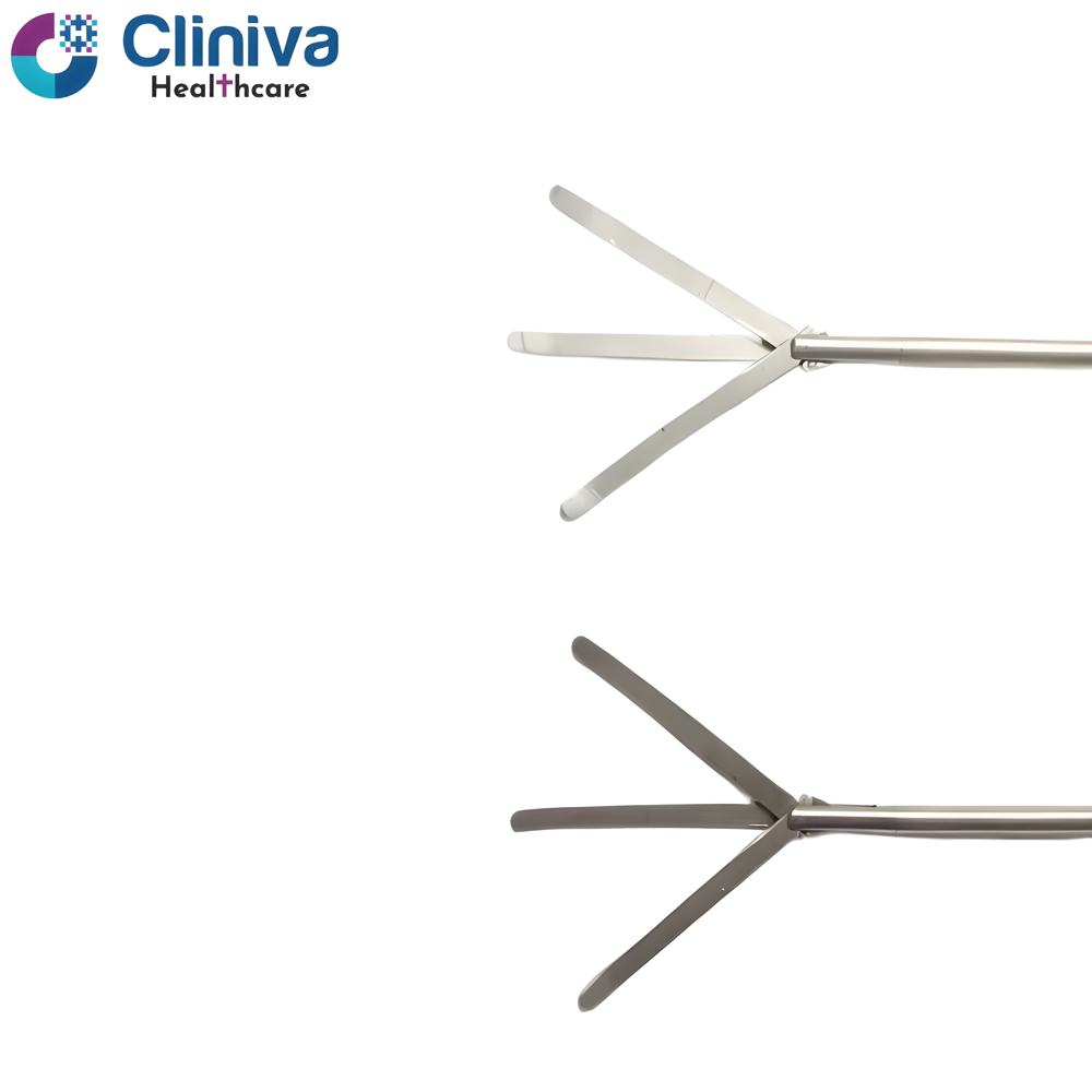 Laparoscopic Fan Retractor 3 Blades 5mmx330mm - Application: Hispital