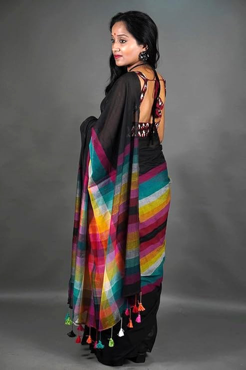 Multi Color Ramdhanu Saree