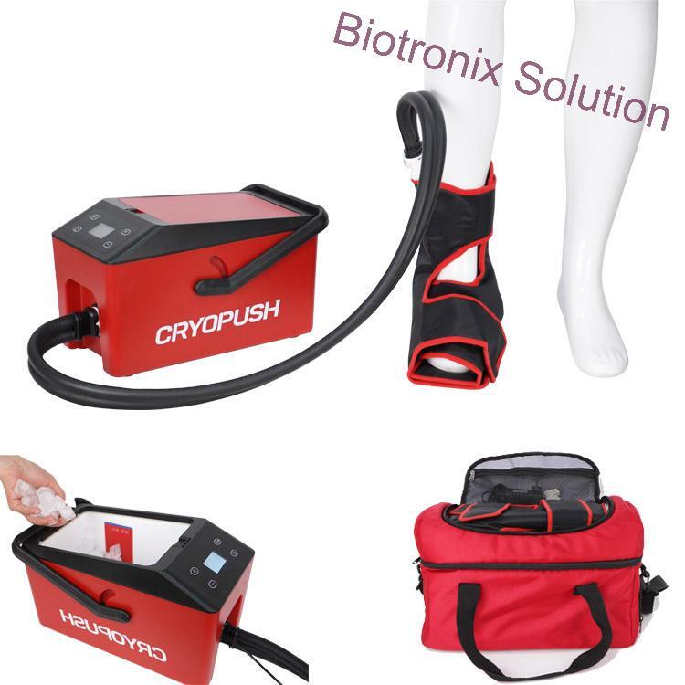 Cryopush Cold Therapy Device For Joint Pain And Swelling Control