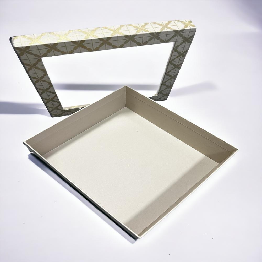 Top Bottom Window Packaging Box - Coating Type: Customized