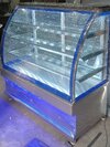 Sweet & Cake Display Counter - Color: Silver