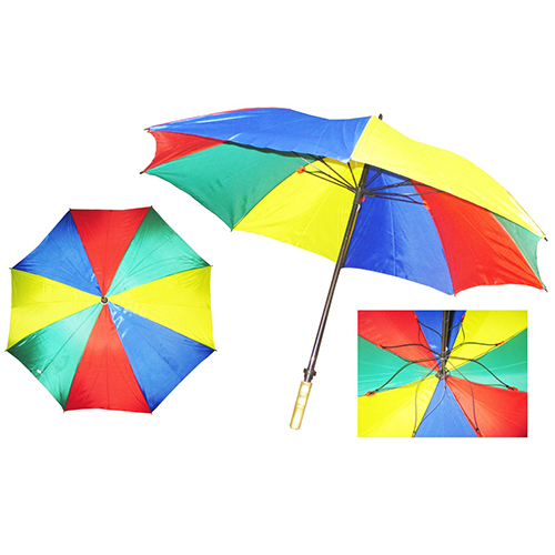 25X8K Oxford Multi Color Umbrella - Color: Multi-Color