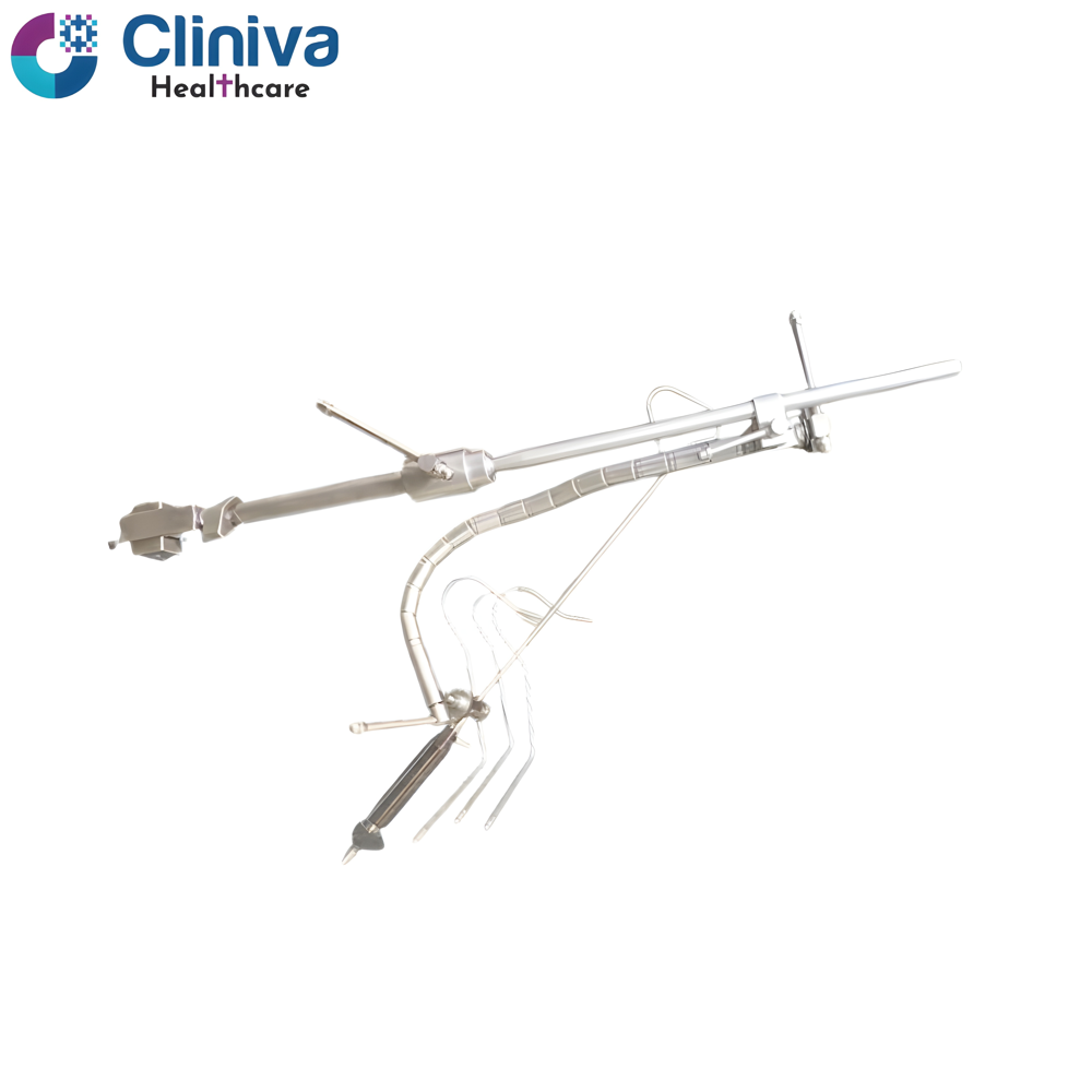 Laparoscopic Nathenson Liver Retractor Flexible With Hooks - Application: Hospital