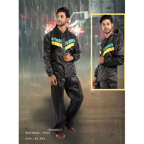 Mens Polyster Rain Coat