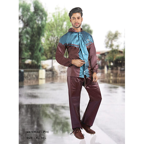 Mens Rain Coat - Color: Multi Color