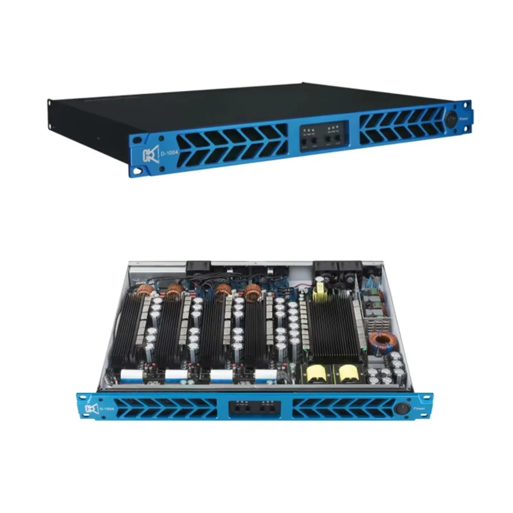 2 Channel | Class D Amplifier | 4600w - Color: Black