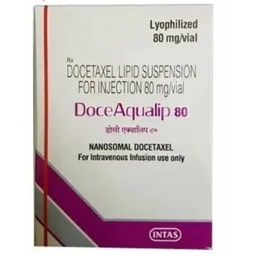 80 Mg-Vial Docetaxel Lipid Suspension For Injection