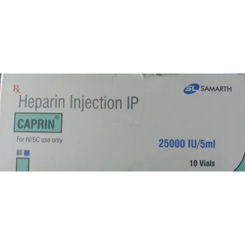 25000 IU- 5 Ml Heparin Injection IP