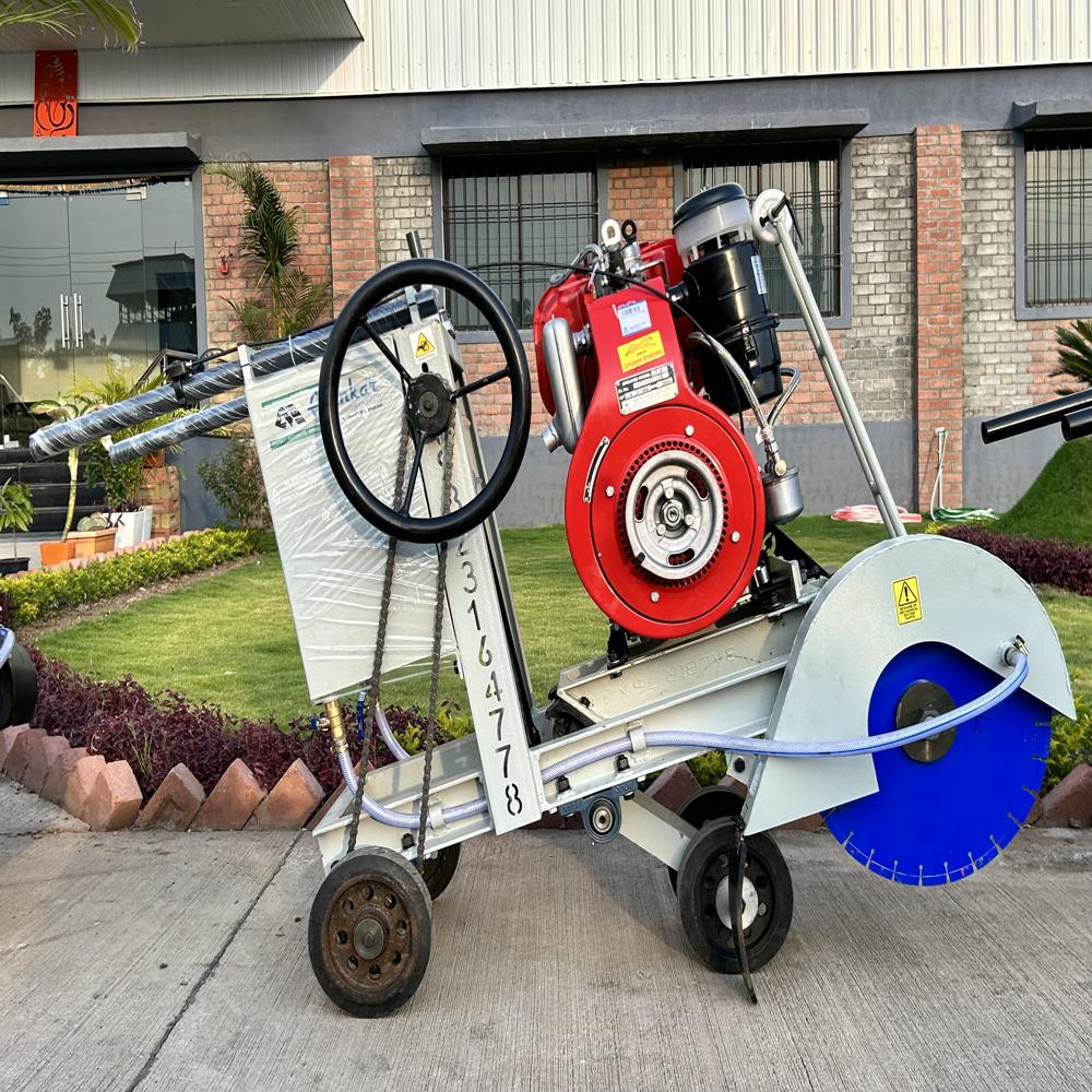 Concrete Cutter - High-performance Steel Blade | Precision Cutting, Ergonomic Design, Heavy-duty Durability
