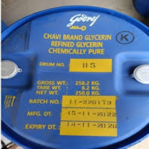 Refined Glycerine Godrej Cp Grade 99.5% pure