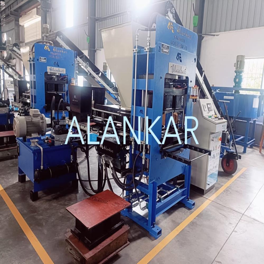Ebm 4.0 Automatic Fly Ash Brick Making Machine - Voltage: 220/240 Volt (V)