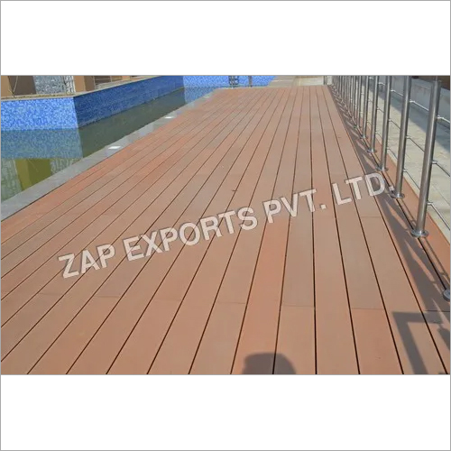 Outdoor Wpc Decking - Color: Brown