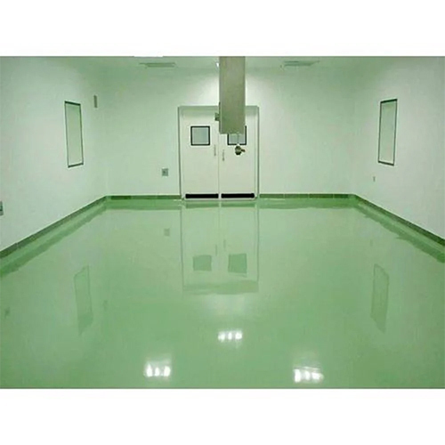 Anti Static Epoxy Flooring Services - Color: Green