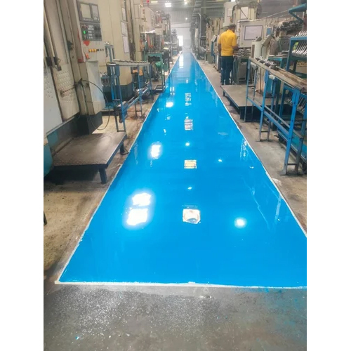 Industrial Polyurethane Coating Service - Polyurethane, 1-3 Mm Thickness, Gray Color | Hardness 70-80 Shore D, Tensile Strength 20 Mpa, Elongation 5%