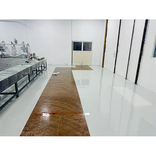 Industrial Polyurethane Coating Service - Polyurethane, 1-3 Mm Thickness, Gray Color | Hardness 70-80 Shore D, Tensile Strength 20 Mpa, Elongation 5%