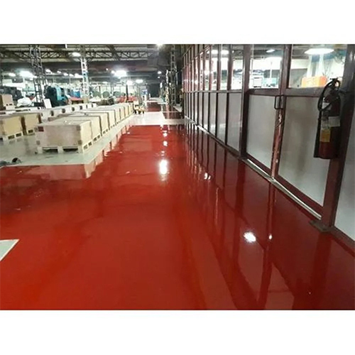 Industrial Polyurethane Coating Service - Polyurethane, 1-3 Mm Thickness, Gray Color | Hardness 70-80 Shore D, Tensile Strength 20 Mpa, Elongation 5%