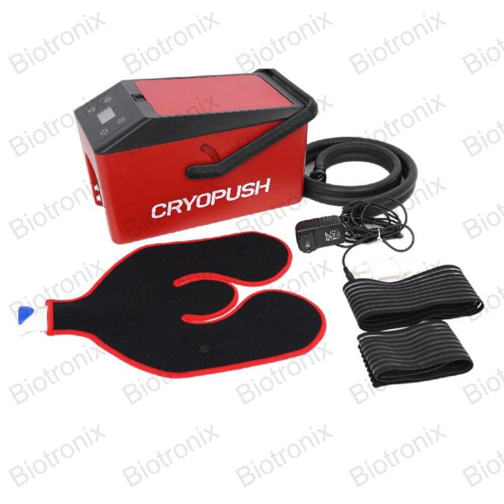 Cryopush Cold and Compression Therapy Device for Enhanced Healing