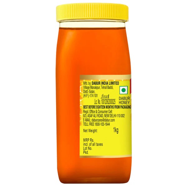 Dabur Honey 1kg - Pack Type: Jar
