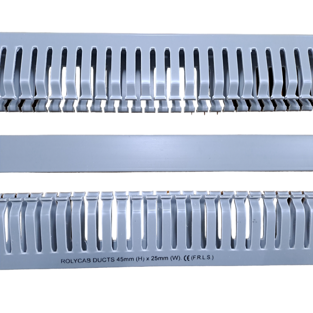 Rolycab Pvc Channel - Color: Silver