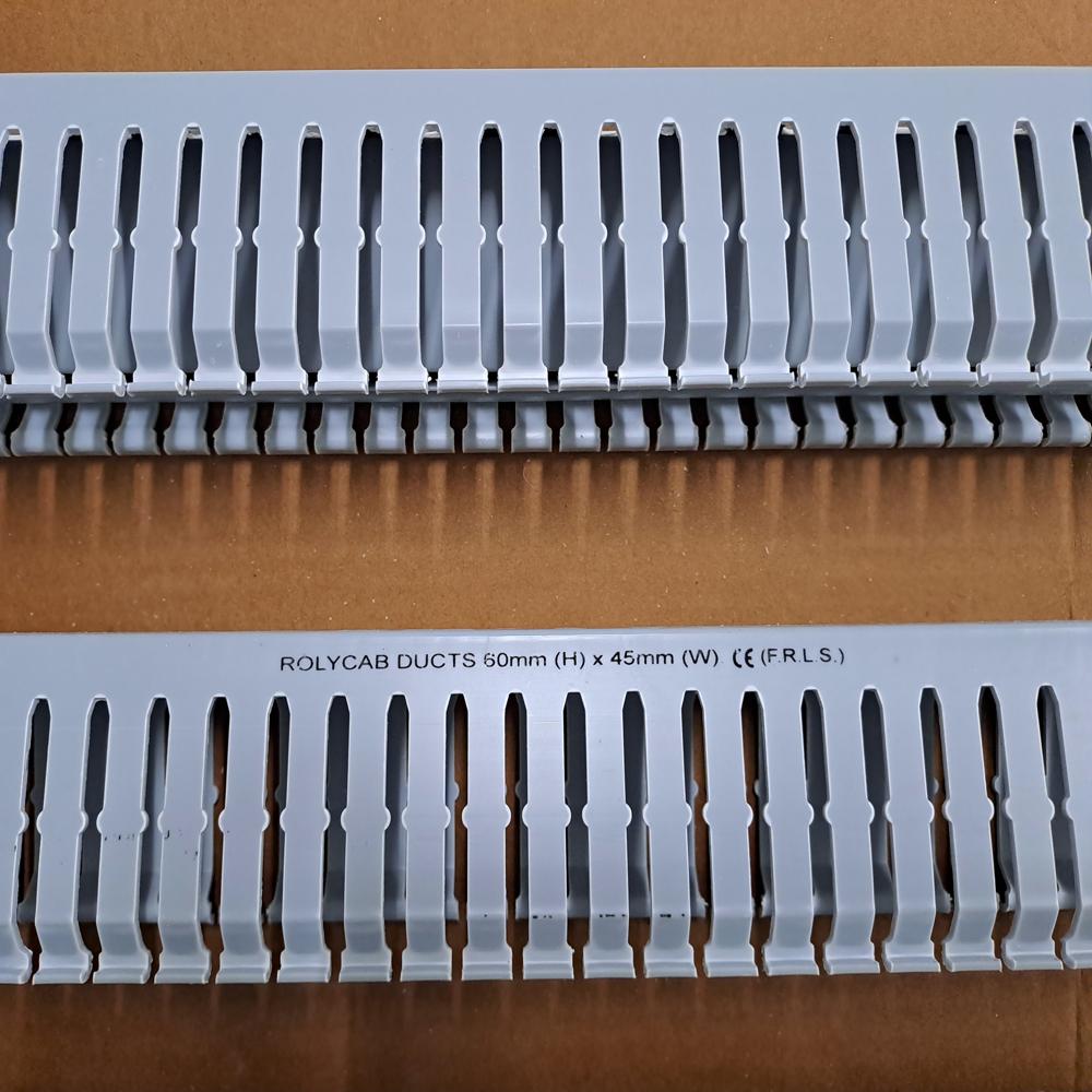 Rolycab Pvc Channel - Color: Silver