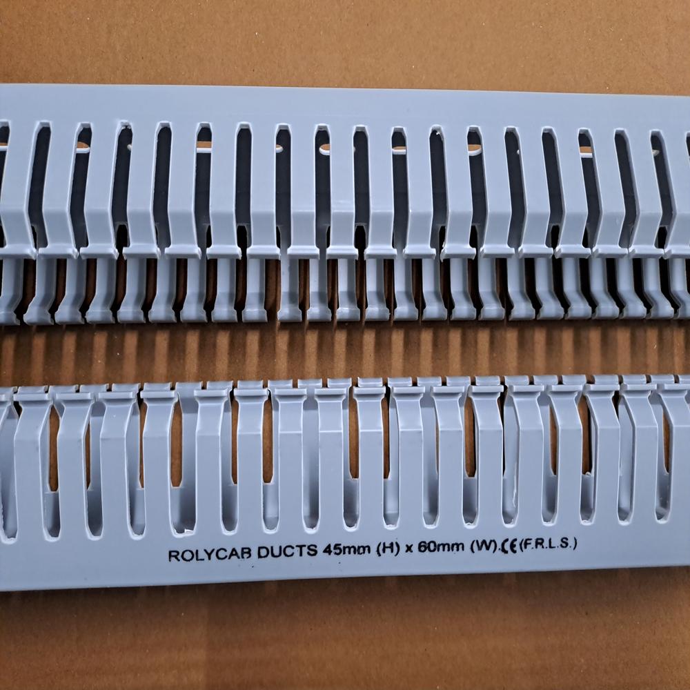 Rolycab Pvc Channel - Color: Silver