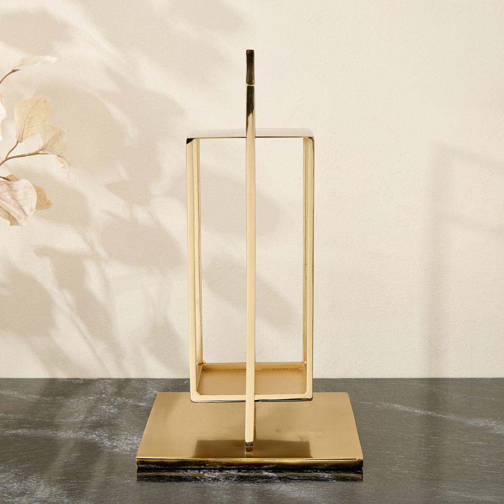 Large decorative metal lantern for home decor  Rustic black metal lantern with glass panels  Outdoor metal lantern