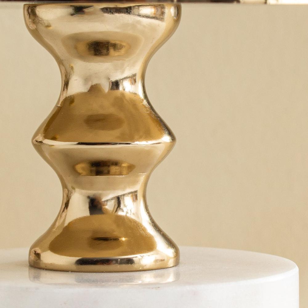 Marble Pillar Candle Holder Stand Wedding Decorative Candlesticks Stand Gold Luxury Candle Holder