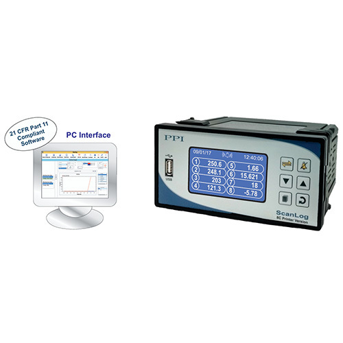 Universal 4-8 Channel Data Logger With Pc-Pen-Drive-Printer Interface - Accuracy: 100 %