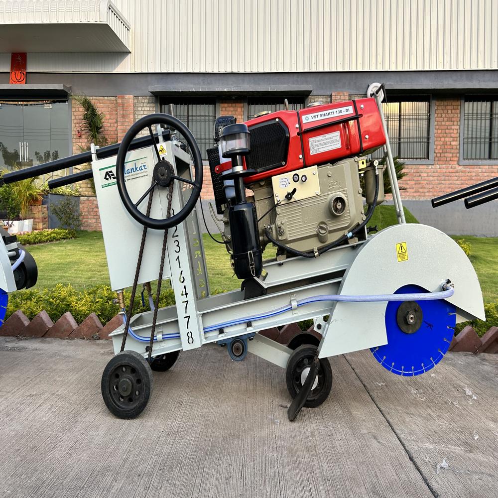 Curb Cutting Machine - Durable Steel Frame , Precision Cutting Blade Technology For Smooth Edges