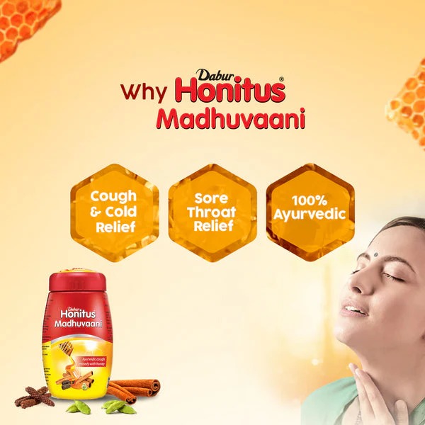 Dabur Honitus Madhuvaani 150g