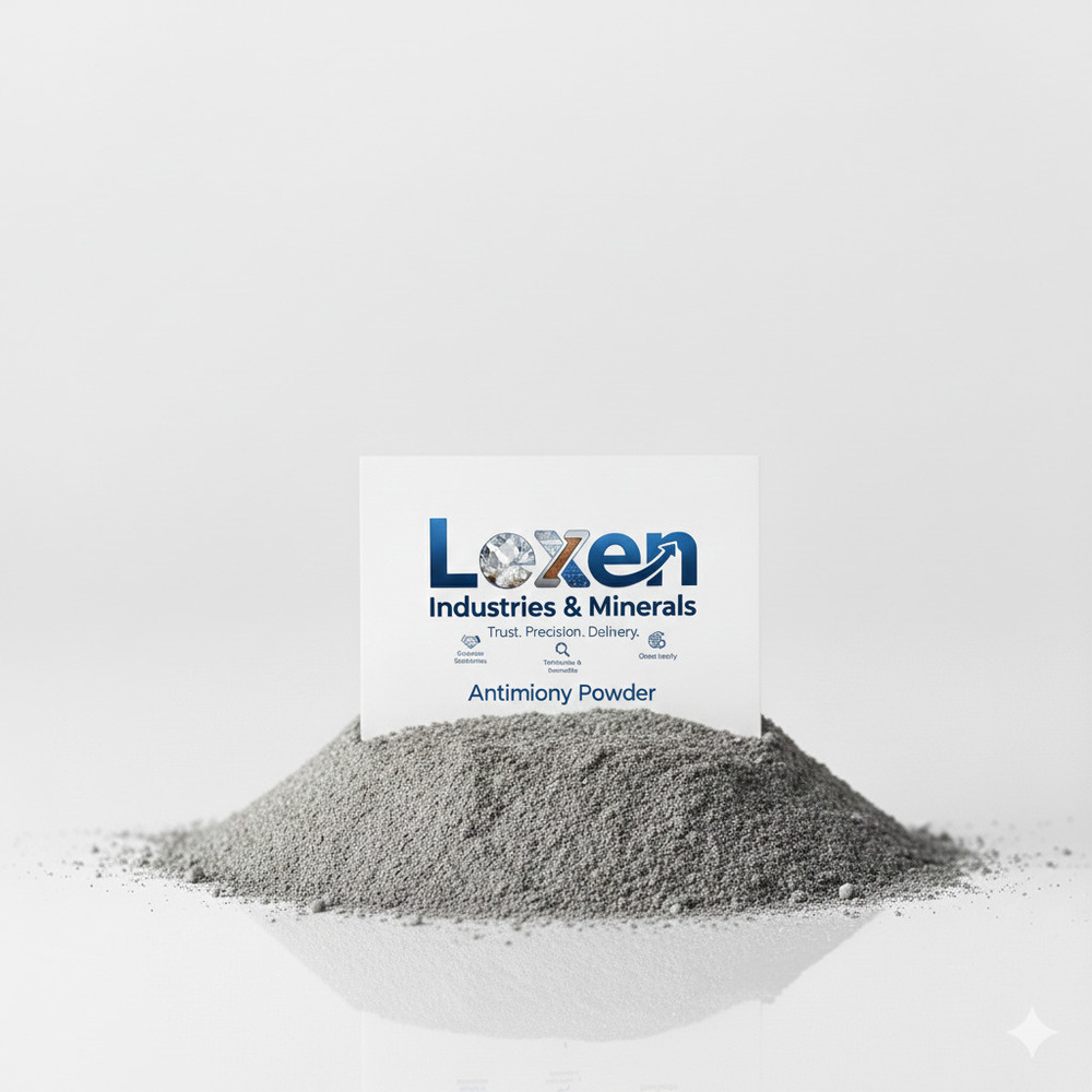 Antimony Powder - Chemical Composition: A Y 99.5% Sb (For High-Purity Grades; May Vary For Metallurgical Grades)