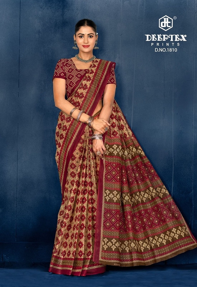 Deeptex Prime Time Vol-18 Cotton Saree