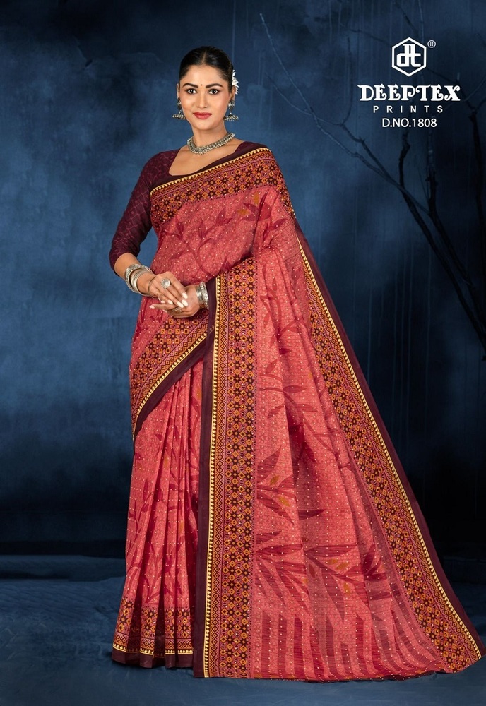 Deeptex Prime Time Vol-18 Cotton Saree