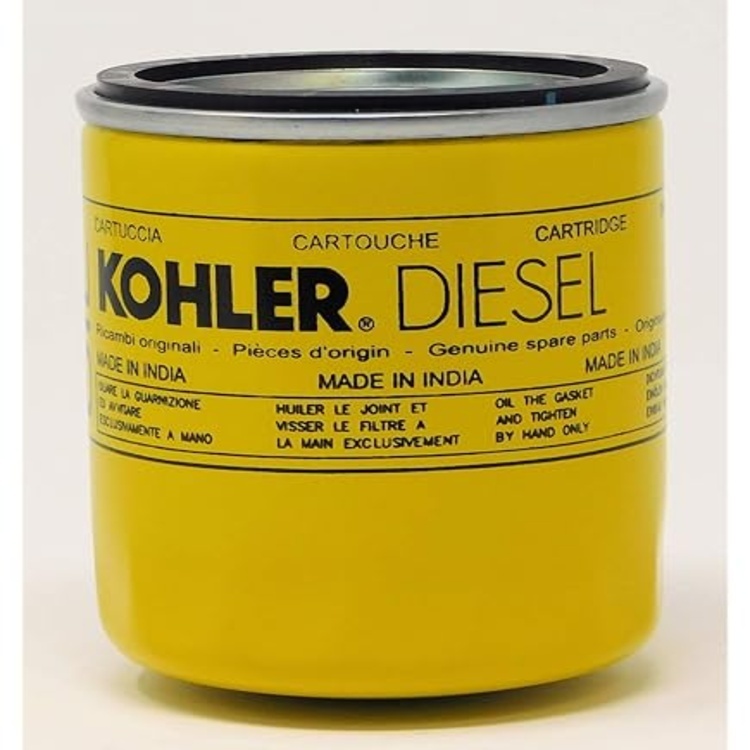 Kohler Engine Oil Filter - Metal Construction | Pre-filter Filtration Grade, Designed For Commercial Use, Warranty Included