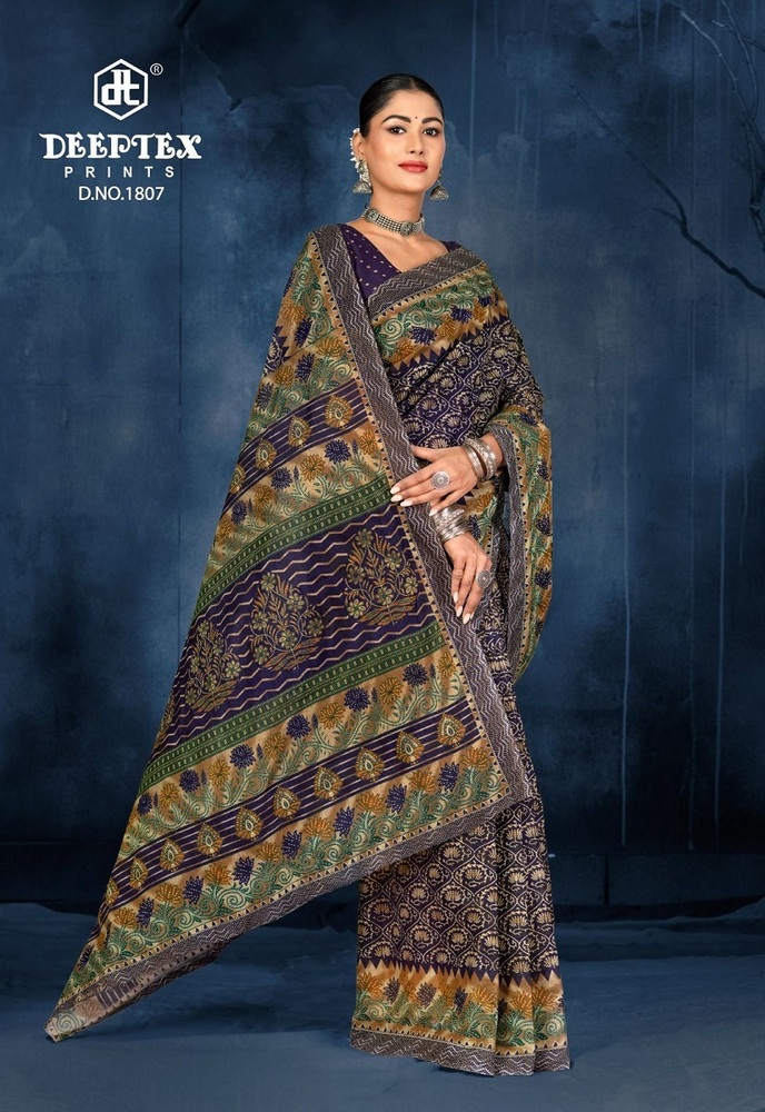 Deeptex Prime Time Vol-18 Cotton Saree