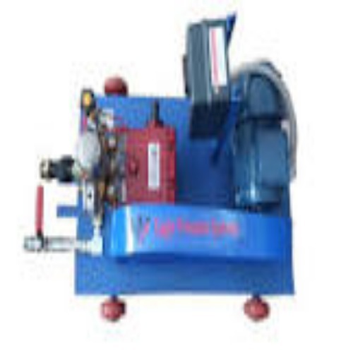 35 Bar Electric Hydro Test Pump - Color: Blue