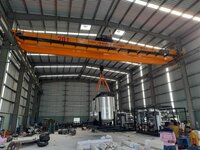 Heavy Duty Industrial Eot Crane - Color: Yellow