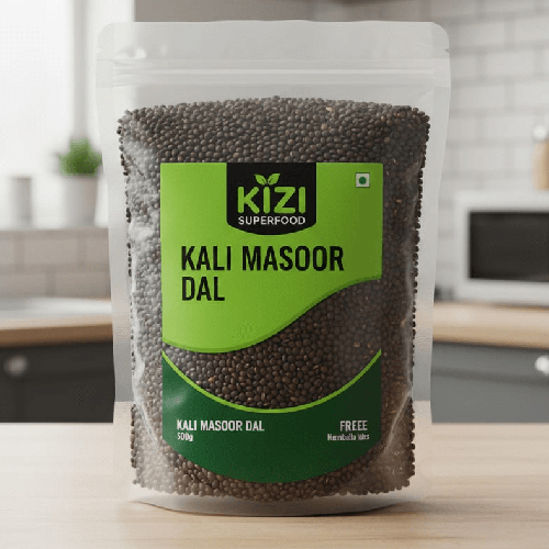 500 Gm Kali Masoor Dal - Color: Green