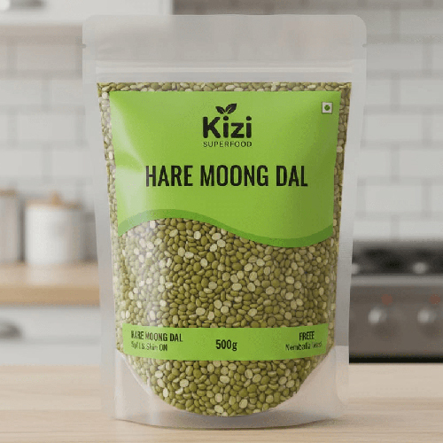 500 Gm Green Moong Dal - Cultivation Type: Organic