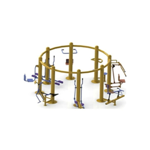 8 In 1 Multiplay Outdoor Gym Equipment