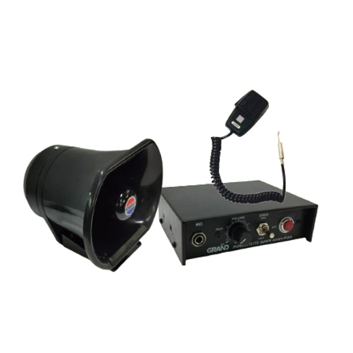 Bbg 40 Pa Electronic Sirens - Color: Black