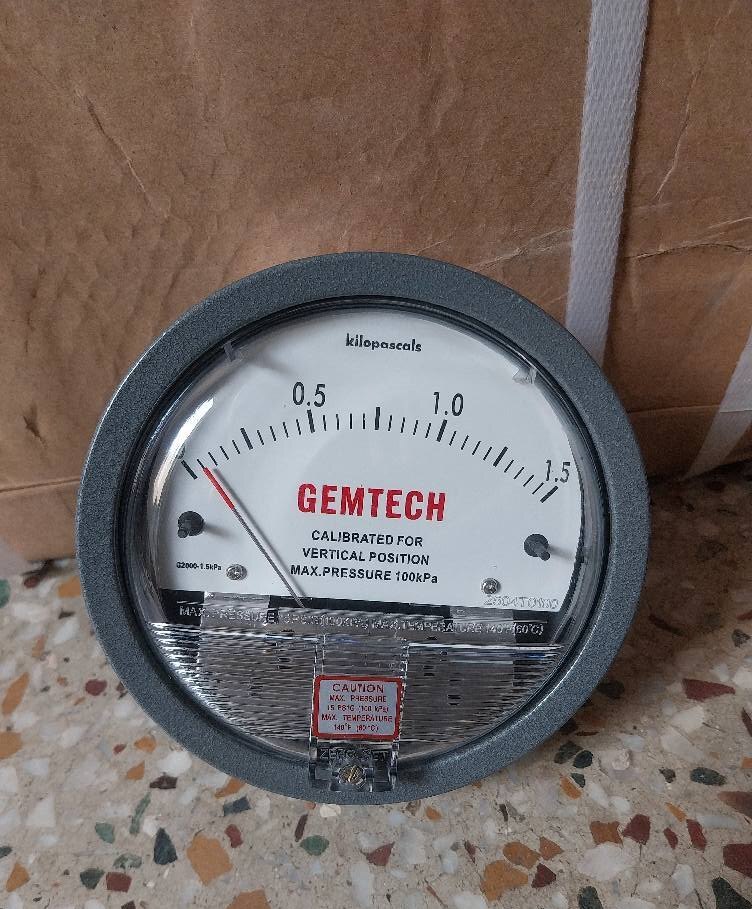 GEMTECH DESH KA NUMBER 1 DIFFERENTIAL PRESSURE GAUGE