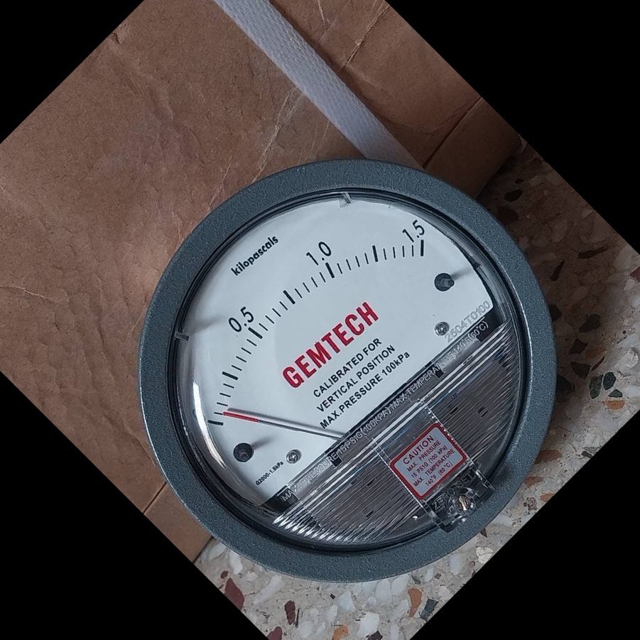 GEMTECH DESH KA NUMBER 1 DIFFERENTIAL PRESSURE GAUGE