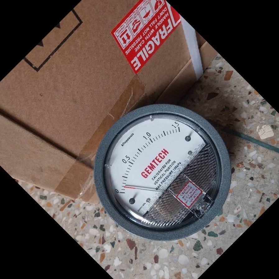 GEMTECH DESH KA NUMBER 1 DIFFERENTIAL PRESSURE GAUGE