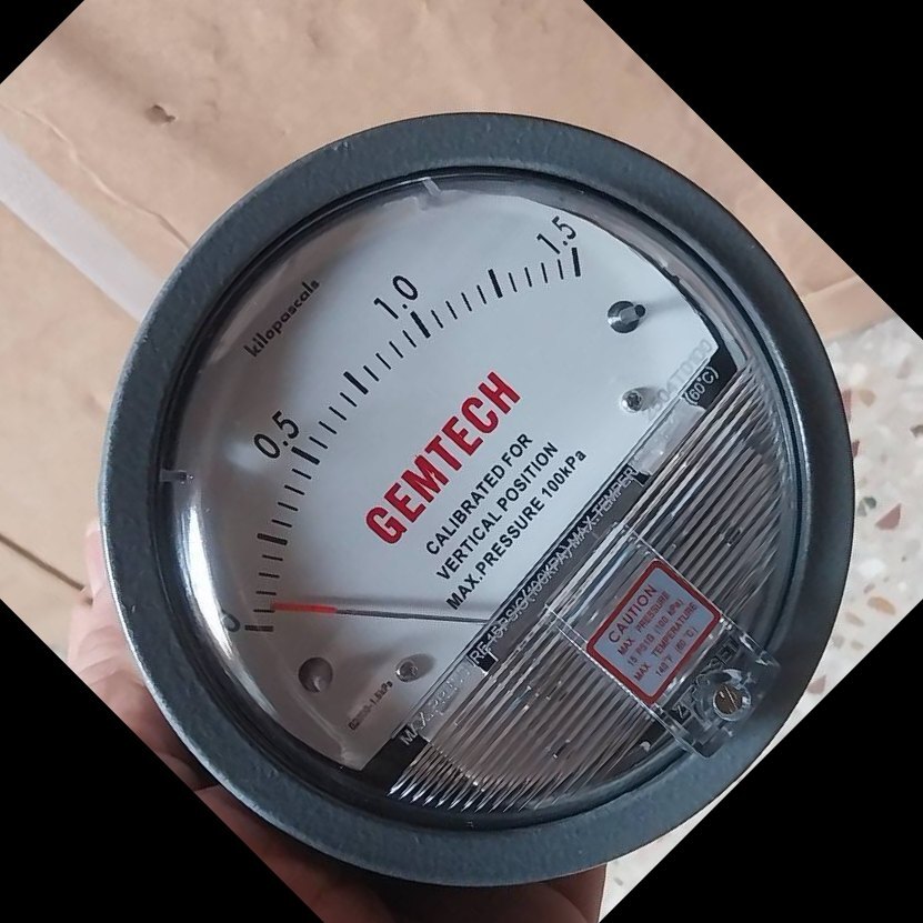 GEMTECH DESH KA NUMBER 1 DIFFERENTIAL PRESSURE GAUGE