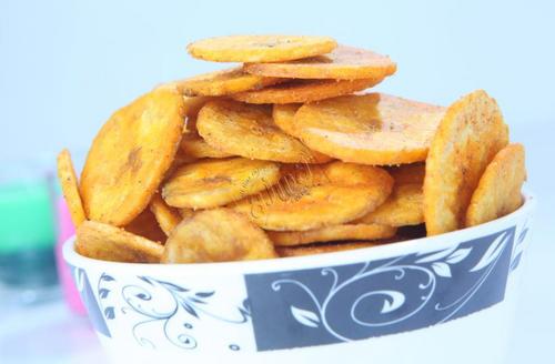 केला चिप्स - मसालेदार