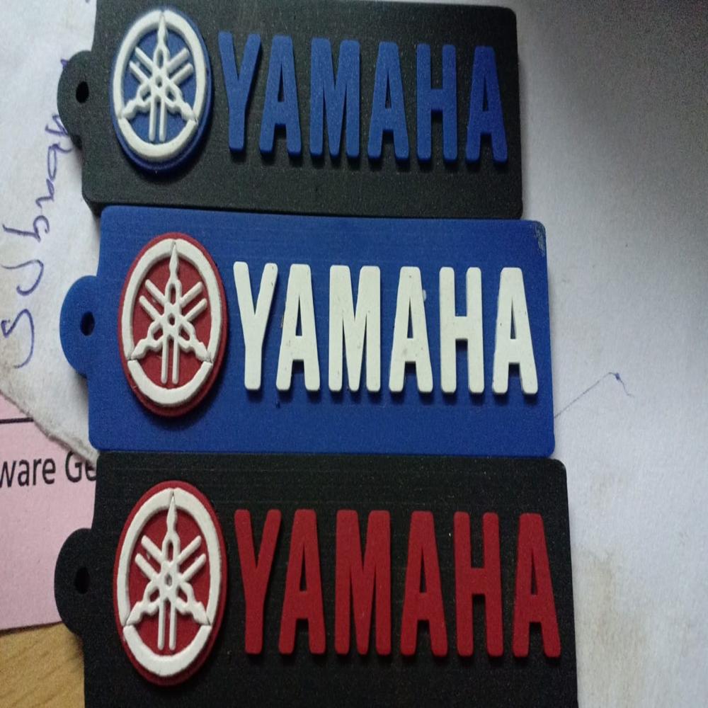 Rubber Keychain - Color: Multi Color
